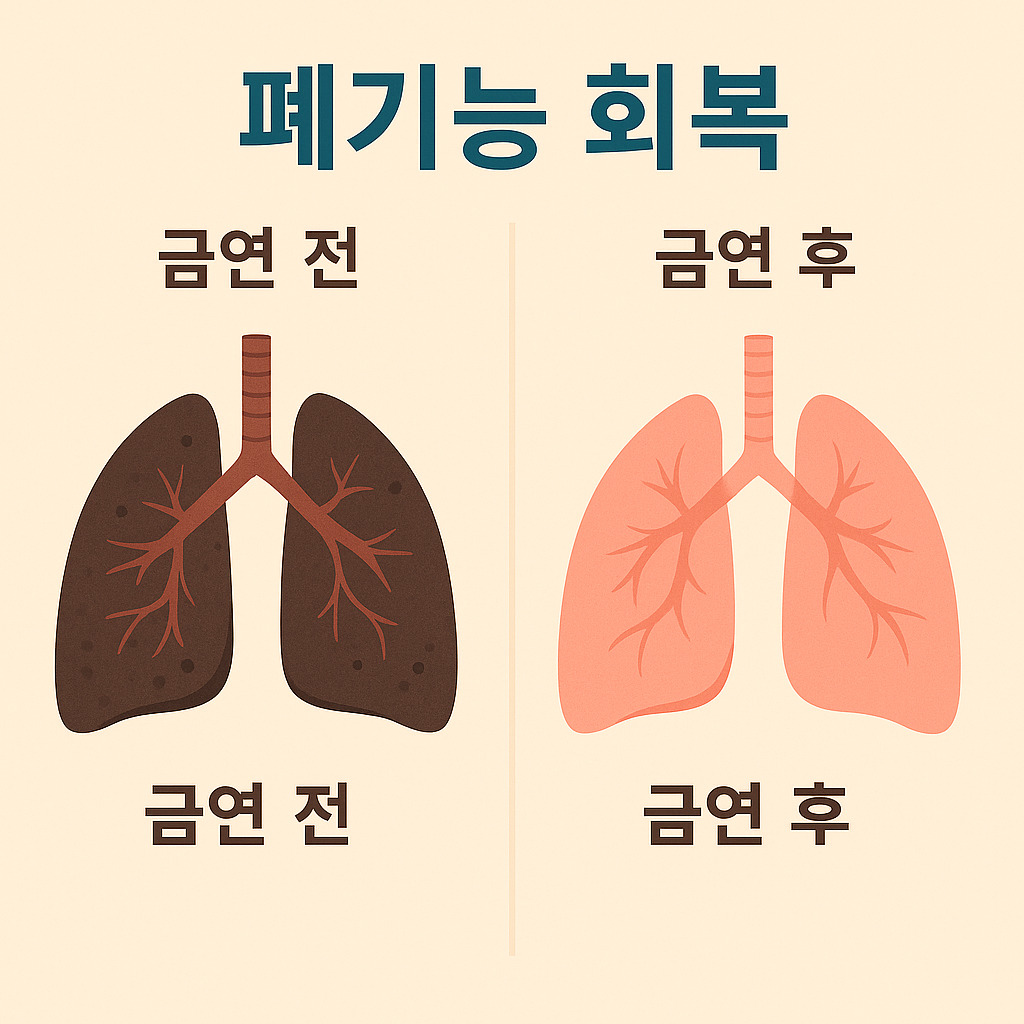 금연 후 호흡기 회복 가능성과 변화