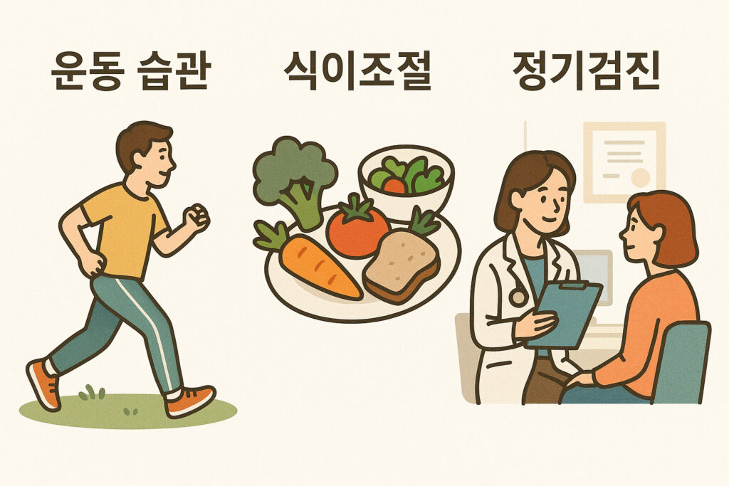 예방을 위한 건강한 생활습관